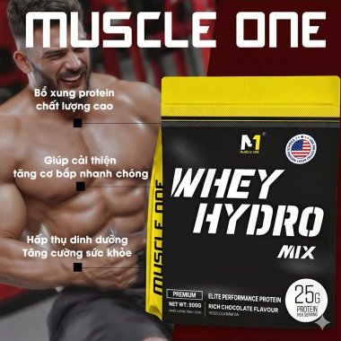 Combo 2 Túi Whey Hydro Protein M1 + Bình Nước Quà Tặng - Chỉ 918.000₫ 6
