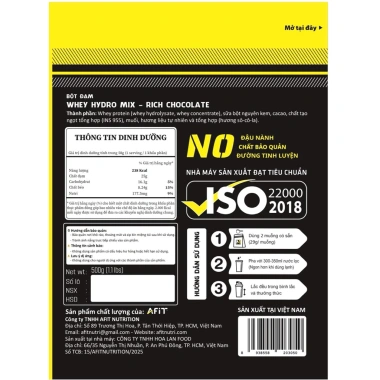Combo 2 Túi Whey Hydro Protein M1 + Bình Nước Quà Tặng - Chỉ 918.000₫ 7