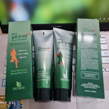 Combo 2 Tuýp Dầu Lạnh Glucosamine Xanh Hàn Quốc Giảm Đau Nhức Cơ Xương Khớp 69.000₫