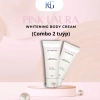 Combo 2 tuýp Kem Body Pink Laura 200ml – Dưỡng trắng da, nâng tone, makeup body
