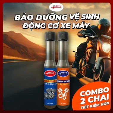 Combo 2 Vệ sinh Động cơ LIBITU 100ml - Tẩy cặn, tăng công suất, giảm ồn xe máy & ô tô - 60.000 VND 2