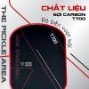 Combo 2 Vợt Pickleball Carbon T700 Pro và Bóng Tập 40 Lỗ - Đầm Tay Êm Ái, Kiểm Soát Bóng Tốt, Giá 1.04 Triệu 2