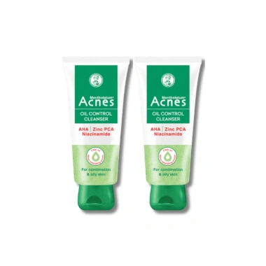 Combo 2 x Sữa rửa mặt Acnes Oil Control Gel 100g - Kiểm soát nhờn, ngừa mụn, da sạch 2 Combo 2 x Sữa rửa mặt Acnes Oil Control Gel 100g - Kiểm soát nhờn, ngừa mụn, da sạch 2