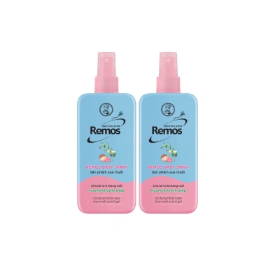 Combo 2 Xịt Chống Muỗi Rohto Remos 150ml - Bé 6 tháng, hương khuynh diệp, 211.000₫