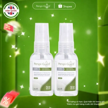 Combo 2 xịt khử mùi Perspi-Guard toàn thân 30ml Ngăn mồ hôi 5 ngày 420.000₫ 2