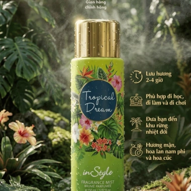 Combo 2 xịt thơm cơ thể Instyle 150ml - Hương lâu, da mềm, giá chỉ 295.000 VND