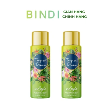 Combo 2 xịt thơm cơ thể Instyle 150ml - Hương lâu, da mềm, giá chỉ 295.000 VND