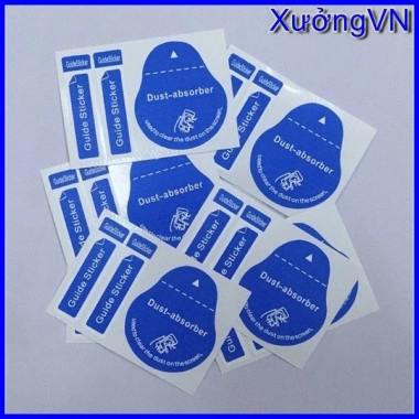Combo 20-50-100-200 miếng giấy lấy bụi màn hình dán kính cường lực điện thoại - Giá chỉ 10.000 VND