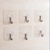 Combo 20-50-100 móc dán tường treo đồ trong suốt - cường lực siêu dính đa năng, chỉ 22.000₫ 4