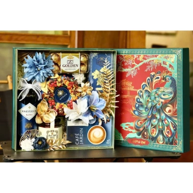 Combo 20-50 Nơ làm giỏ quà Tết sang chảnh, gắn cổ chai và hộp quà, giá ưu đãi 46.000đ 4