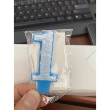 Combo 20 cây nến số sinh nhật + đèn cầy trang trí bánh kem - Giá chỉ 20.000 VND