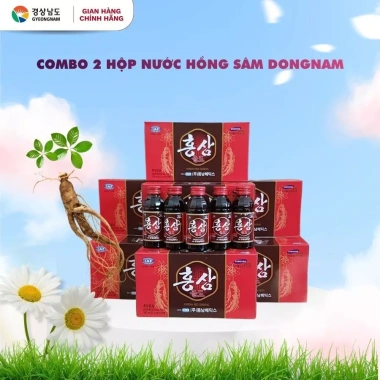 Combo 20 chai Nước Hồng Sâm Nguyên Chất Hàn Quốc 100ml - Cao cấp, giảm giá 134.900đ
