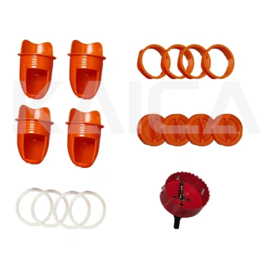 Combo 20 Đầu Ống + 1 Mũi Khoan Máng Ăn Gia Cầm Chống Mưa Nắng Ngoài Trời - 729.000 VND 5