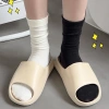 Combo 20 Đôi Tất Trơn Cổ Cao Nữ, Vớ Cotton Hàn Quốc Gân Trơn - Giá 34.000₫
