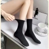 Combo 20 Đôi Tất Trơn Cổ Cao Nữ, Vớ Cotton Hàn Quốc Gân Trơn - Giá 34.000₫ 3