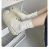 Combo 20 Đôi Tất Trơn Cổ Cao Nữ, Vớ Cotton Hàn Quốc Gân Trơn - Giá 34.000₫ 7