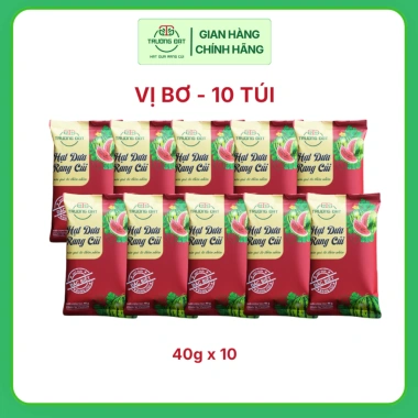 Combo 20 gói Hạt Dưa Trường Đạt Đặc Biệt Giòn Ngon 40gr - Giảm Giá Sốc 190.000₫ 10 Combo 20 gói Hạt Dưa Trường Đạt Đặc Biệt Giòn Ngon 40gr - Giảm Giá Sốc 190.000₫ 10