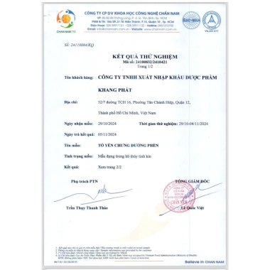 Combo 20 hũ Tổ Yến Chưng Đường Phèn Tự Nhiên Dược Khang Phát - Bổ Dưỡng, Giảm Mệt Mỏi, 302.000₫ 6