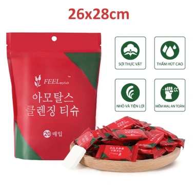 Combo 20 Khăn Giấy Lau Đa Năng Nén Du Lịch Bỏ Túi - Giá 13.800, Tiện Lợi 8