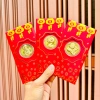 Combo 20 Lì Xì Thần Tài Mạ Vàng 24K - May Mắn Rước Tài Lộc Tết 2.025 Giá 60.000 VND 2