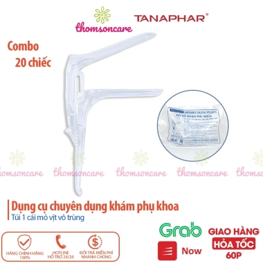 Combo 20 mỏ vịt phụ khoa vô trùng - Khám vùng kín nữ giới, an toàn, giá chỉ 98.000₫