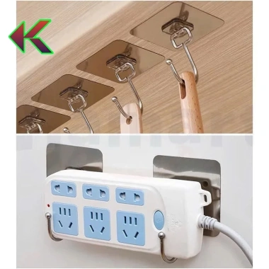 Combo 20 Móc Dán Tường Inox 304 Chịu Lực 10kg Treo Quần Áo, Túi Xách Siêu Chắc Giá Giảm