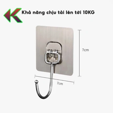 Combo 20 Móc Dán Tường Inox 304 Chịu Lực 10kg Treo Quần Áo, Túi Xách Siêu Chắc Giá Giảm 8 Combo 20 Móc Dán Tường Inox 304 Chịu Lực 10kg Treo Quần Áo, Túi Xách Siêu Chắc Giá Giảm 8