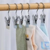 Combo 20 Móc Kẹp Đơn Treo Living C - Đa năng, tiết kiệm diện tích, kẹp quần áo, tất, nón - Giá chỉ 57.000đ 5