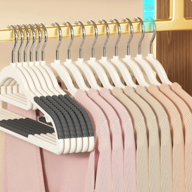 Combo 20 Móc Nhựa Treo Quần Áo JYoohome Chống Trượt Giá 98.000đ Bền Chống Nhăn