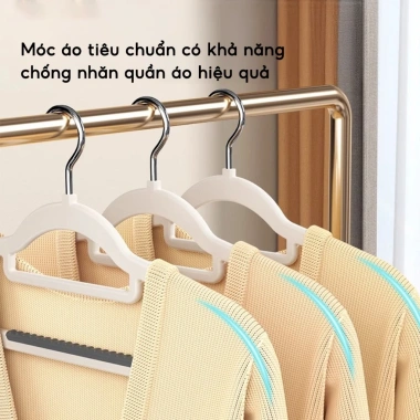 Combo 20 Móc Nhựa Treo Quần Áo JYoohome Chống Trượt Giá 98.000đ Bền Chống Nhăn 3 Combo 20 Móc Nhựa Treo Quần Áo JYoohome Chống Trượt Giá 98.000đ Bền Chống Nhăn 3
