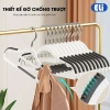 Combo 20 móc treo quần áo đa năng, chống trượt xoay 360 nhựa cao cấp, chịu tải nặng, bền bỉ - Giá chỉ 40.000đ 3