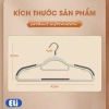 Combo 20 móc treo quần áo đa năng, chống trượt xoay 360 nhựa cao cấp, chịu tải nặng, bền bỉ - Giá chỉ 40.000đ 7