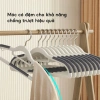Combo 20 Móc Treo Quần Áo JYoohome Chống Trượt Xoay 360 Nhựa Dẻo, Chịu Lực 2