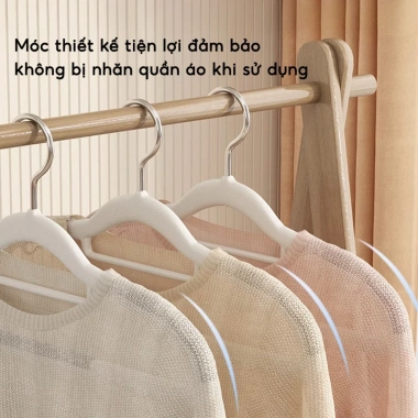 Combo 20 Móc Treo Quần Áo JYoohome Chống Trượt Xoay 360 Nhựa Dẻo, Chịu Lực 4 Combo 20 Móc Treo Quần Áo JYoohome Chống Trượt Xoay 360 Nhựa Dẻo, Chịu Lực 4