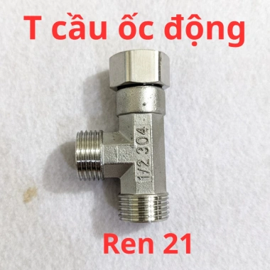 Combo 20 T cầu ốc động + 10 và 5, T cầu ốc ren 21 - Lắp dây xịt, chia nước vệ sinh, bồn cầu, chỉ 105.900 VND 2