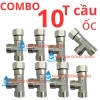 Combo 20 T cầu ốc động + 10 và 5, T cầu ốc ren 21 - Lắp dây xịt, chia nước vệ sinh, bồn cầu, chỉ 105.900 VND 3