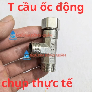 Combo 20 T cầu ốc động + 10 và 5, T cầu ốc ren 21 - Lắp dây xịt, chia nước vệ sinh, bồn cầu, chỉ 105.900 VND 5