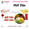 Combo 20 tem mứt dừa Tết - In tem theo yêu cầu - Giá ưu đãi 18.000đ