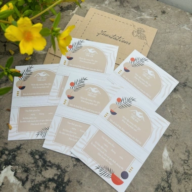 Combo 20 Thiệp mời sinh nhật Vintage - Thiệp Kraft cổ điển, giá ưu đãi 64.000₫ 6 Combo 20 Thiệp mời sinh nhật Vintage - Thiệp Kraft cổ điển, giá ưu đãi 64.000₫ 6