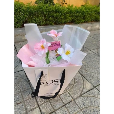 Combo 20 Túi Rose Đựng Hoa H4 H5 - Quà Sang Trọng, Lịch Sự, Giá Ưu Đãi 150k