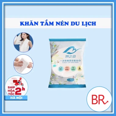 Combo 20 Viên Khăn Mặt Nén Du Lịch Tiện Lợi - Cotton Mềm Mại, Thấm Hút Tốt 10