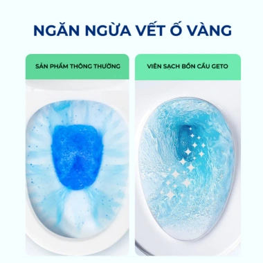 Combo 20 Viên Thả Bồn Cầu GETO - Diệt khuẩn thơm mát tẩy mảng bám khử mùi lâu