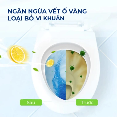 Combo 20 Viên Thả Bồn Cầu GETO - Diệt khuẩn thơm mát tẩy mảng bám khử mùi lâu