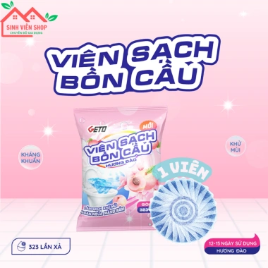 Combo 20 Viên Thả Bồn Cầu GETO - Diệt khuẩn thơm mát tẩy mảng bám khử mùi lâu 8 Combo 20 Viên Thả Bồn Cầu GETO - Diệt khuẩn thơm mát tẩy mảng bám khử mùi lâu 8