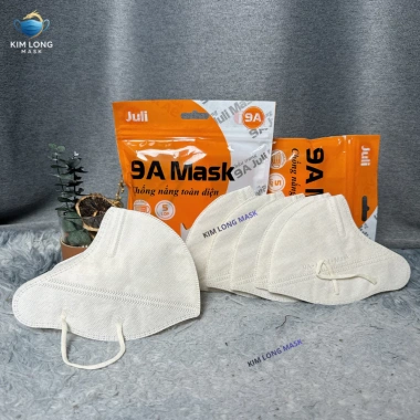 Combo 200 Cái Khẩu Trang 9A July Mask 5 Lớp Kháng Khuẩn Chống UV Dành Cho Mặt To Giá 140.000 VND 9