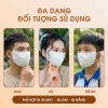 Combo 200 khẩu trang 9A UNICARE chống nắng 5 lớp dày dặn, che kín mặt - 219k 4