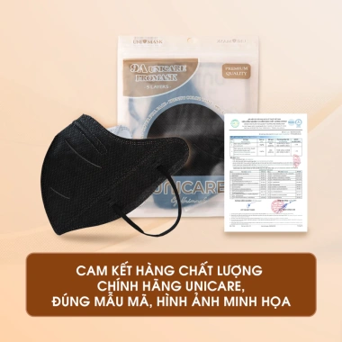 Combo 200 khẩu trang 9A UNICARE chống nắng 5 lớp dày dặn, che kín mặt - 219k 7 Combo 200 khẩu trang 9A UNICARE chống nắng 5 lớp dày dặn, che kín mặt - 219k 7