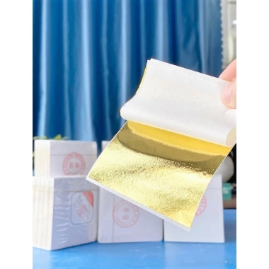 Combo 200 lá vàng + 50 lá bạc kèm keo dát vàng, phụ kiện đầy đủ, trang trí dừa và bưởi Tết - Giá ưu đãi 129.000đ 3