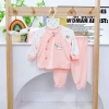 Combo 2/3/5 Bộ Sơ Sinh Khuy Cài Chéo 5 Màu Pha Cho Bé Trai và Bé Gái 99.000 7