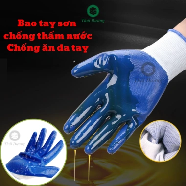 Combo 24 đôi bao tay lao động gai chống nước, thoải mái - dùng cho vườn, hồ, sửa chữa, 69.000₫